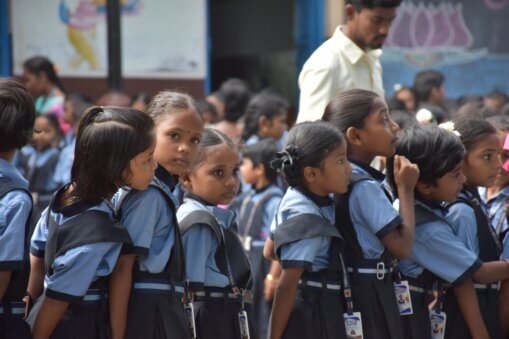 Schulkinder in Indien