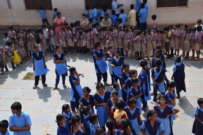 English Medium School in Navajeevan